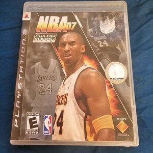 Sony NBA 07 PlayStation 3 Game - Black and Gold